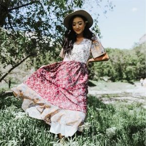 Boho Midi Dress